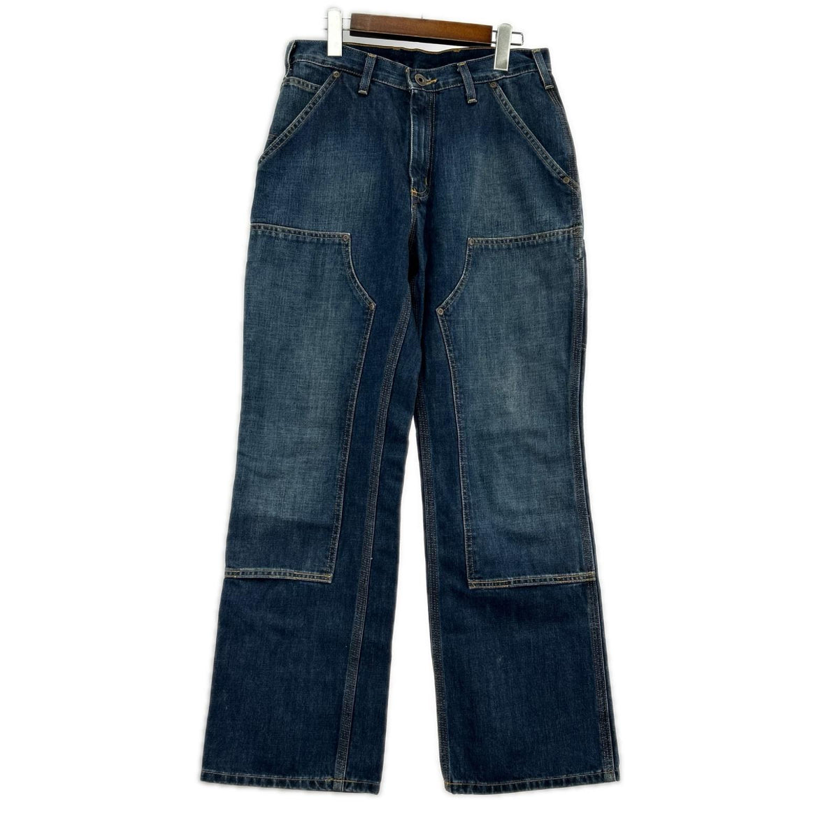 パンツ Carhartt メキシコ製 デニム ダブルニー (W30) ネイビー
