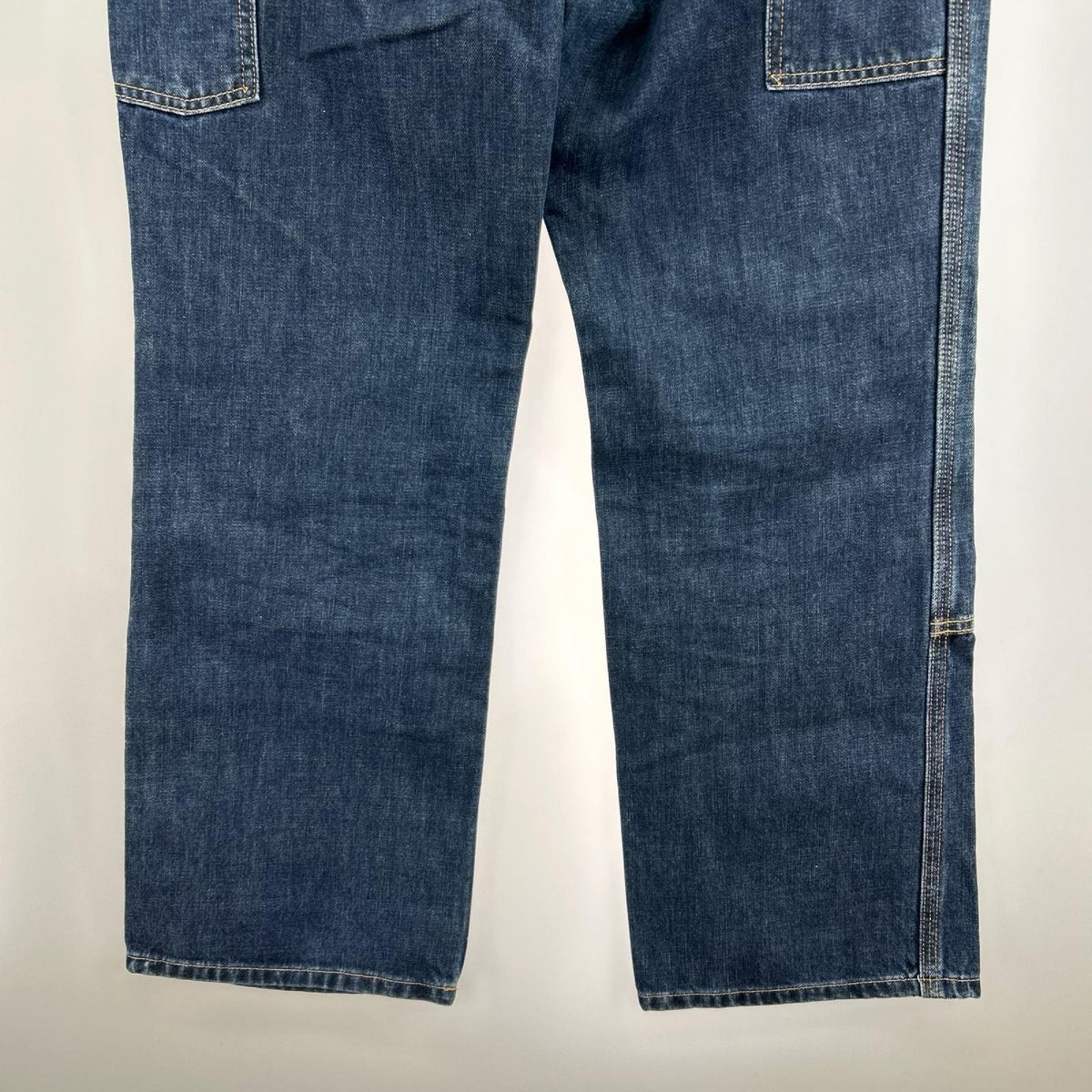 パンツ Carhartt メキシコ製 デニム ダブルニー (W30) ネイビー