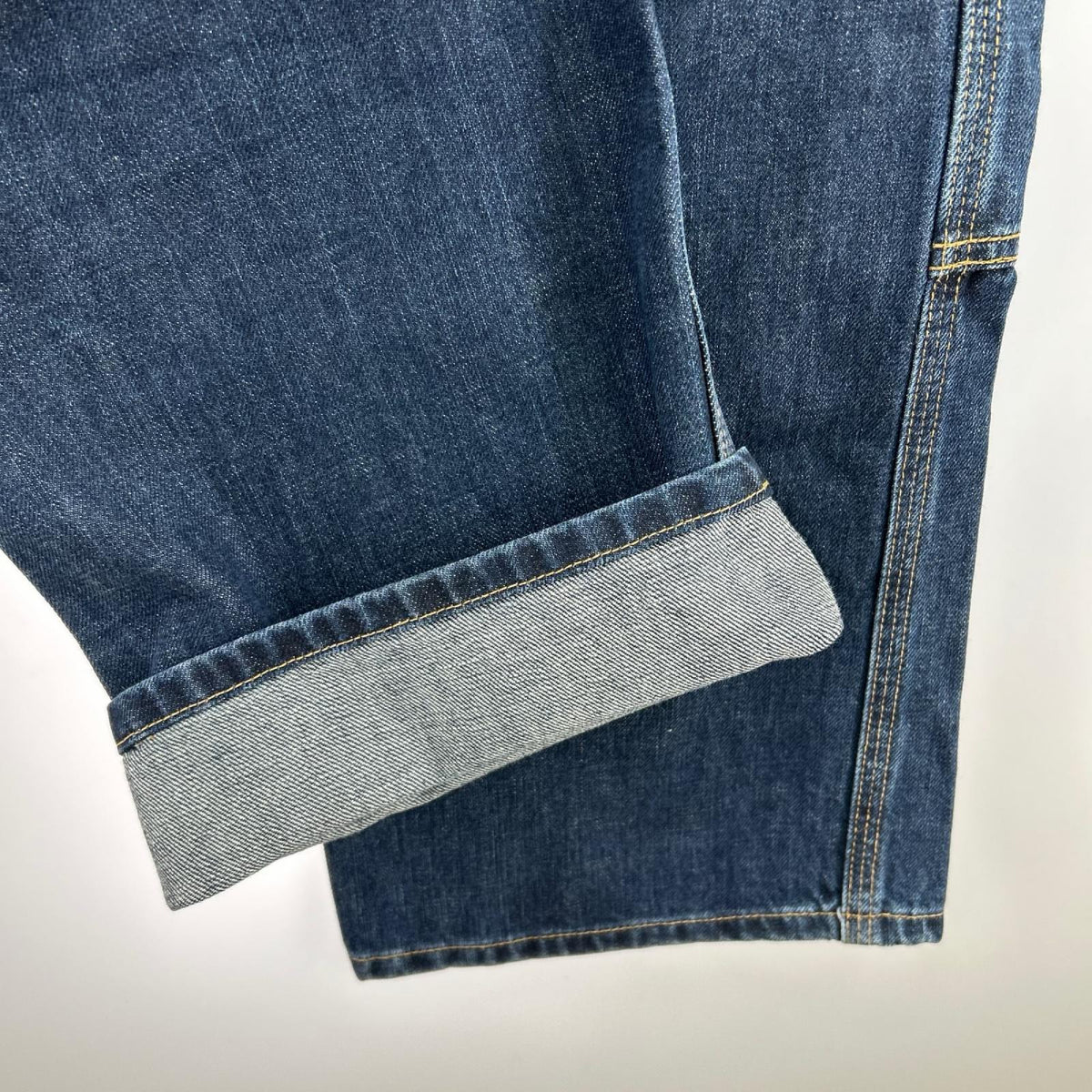 パンツ Carhartt メキシコ製 デニム ダブルニー (W30) ネイビー