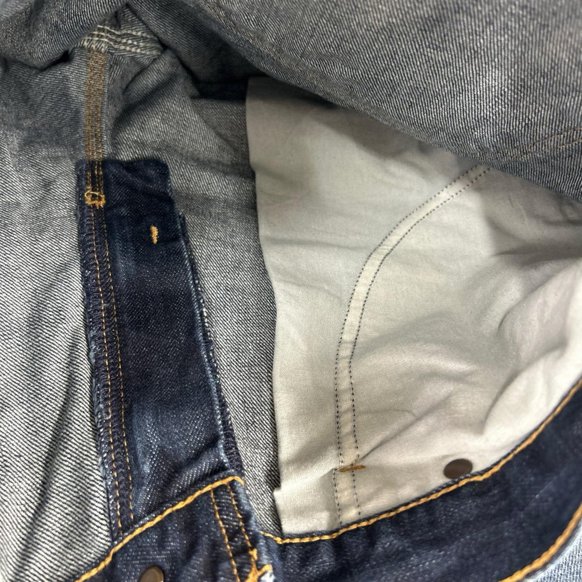 パンツ Carhartt メキシコ製 デニム ダブルニー (W30) ネイビー