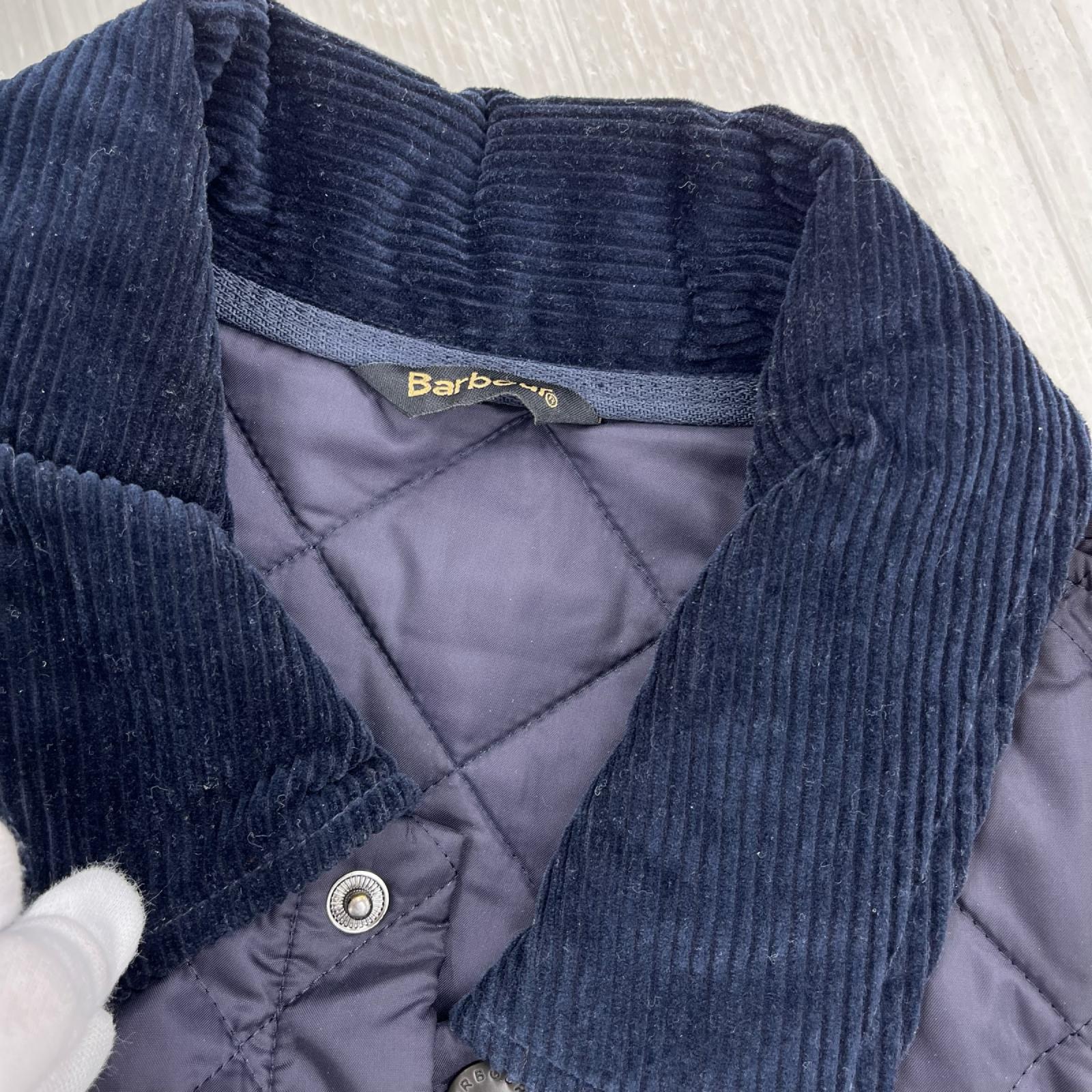 ダウンジャケット LIDDESDALE キルティングジャケット ネイビー ネイビー
