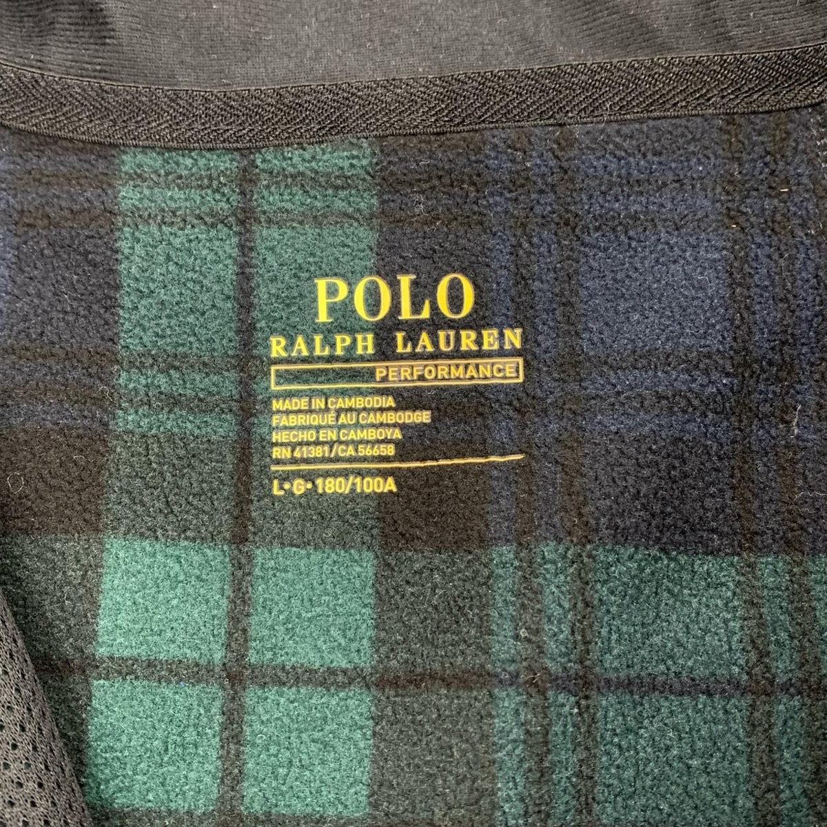 長袖シャツ 中綿ベスト L BLK L ブラック
