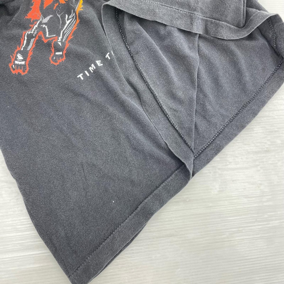 半袖Tシャツ time to burn tour ブラック