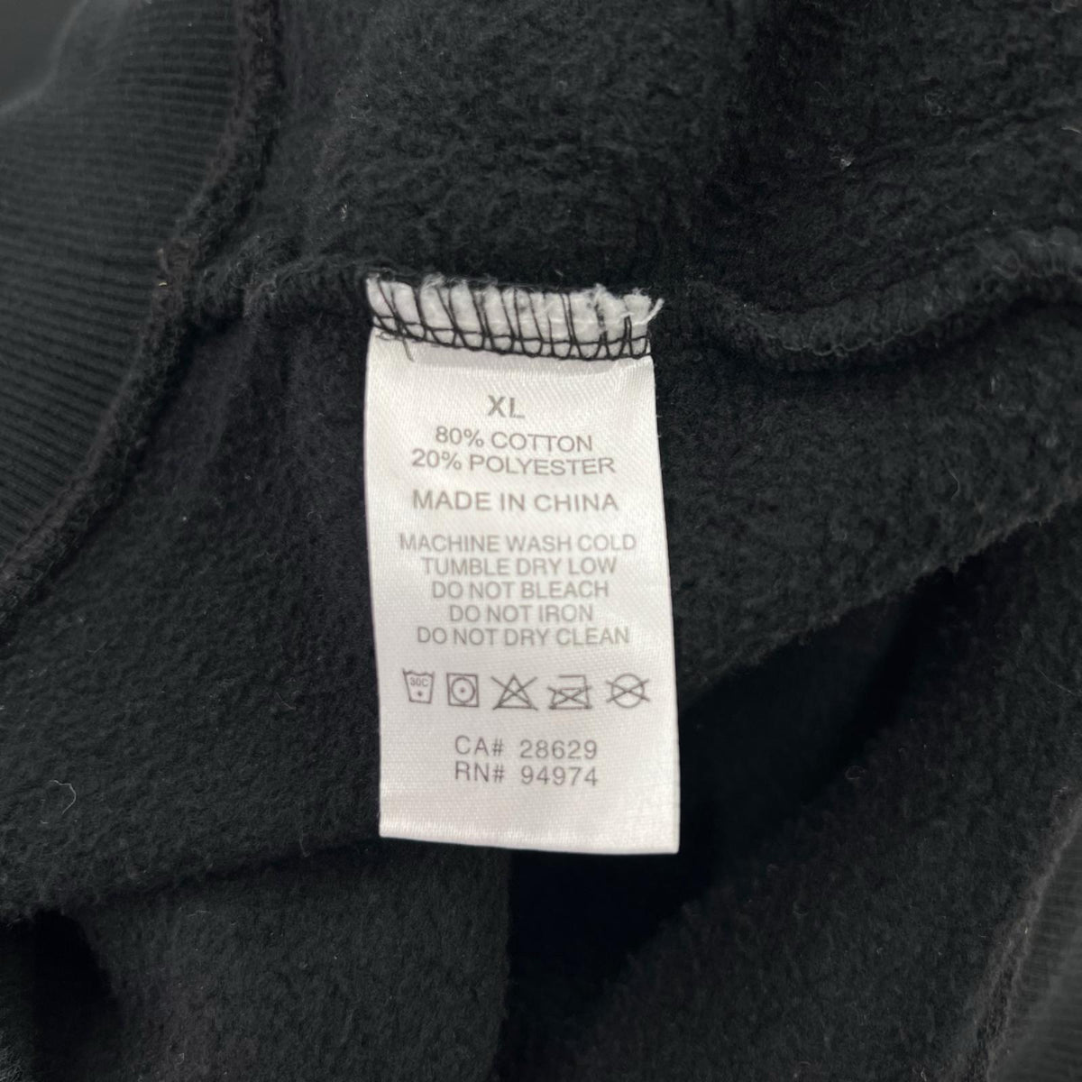 スウェット Tackle Twill Applique Crew 黒 (XL) ブラック
