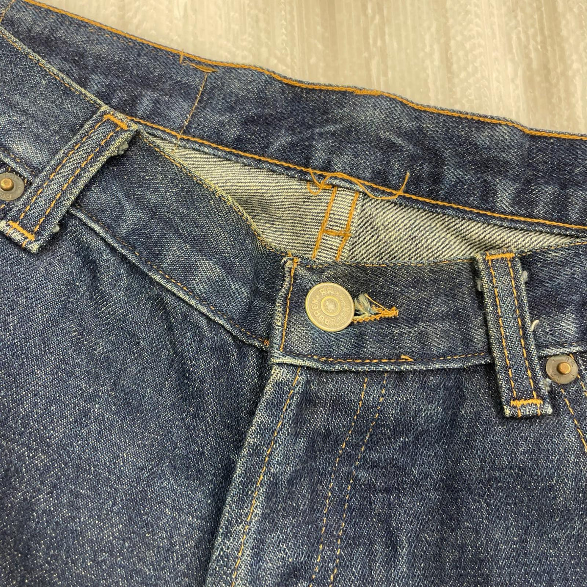 デニムパンツ RRL ボタンフライ デニム
