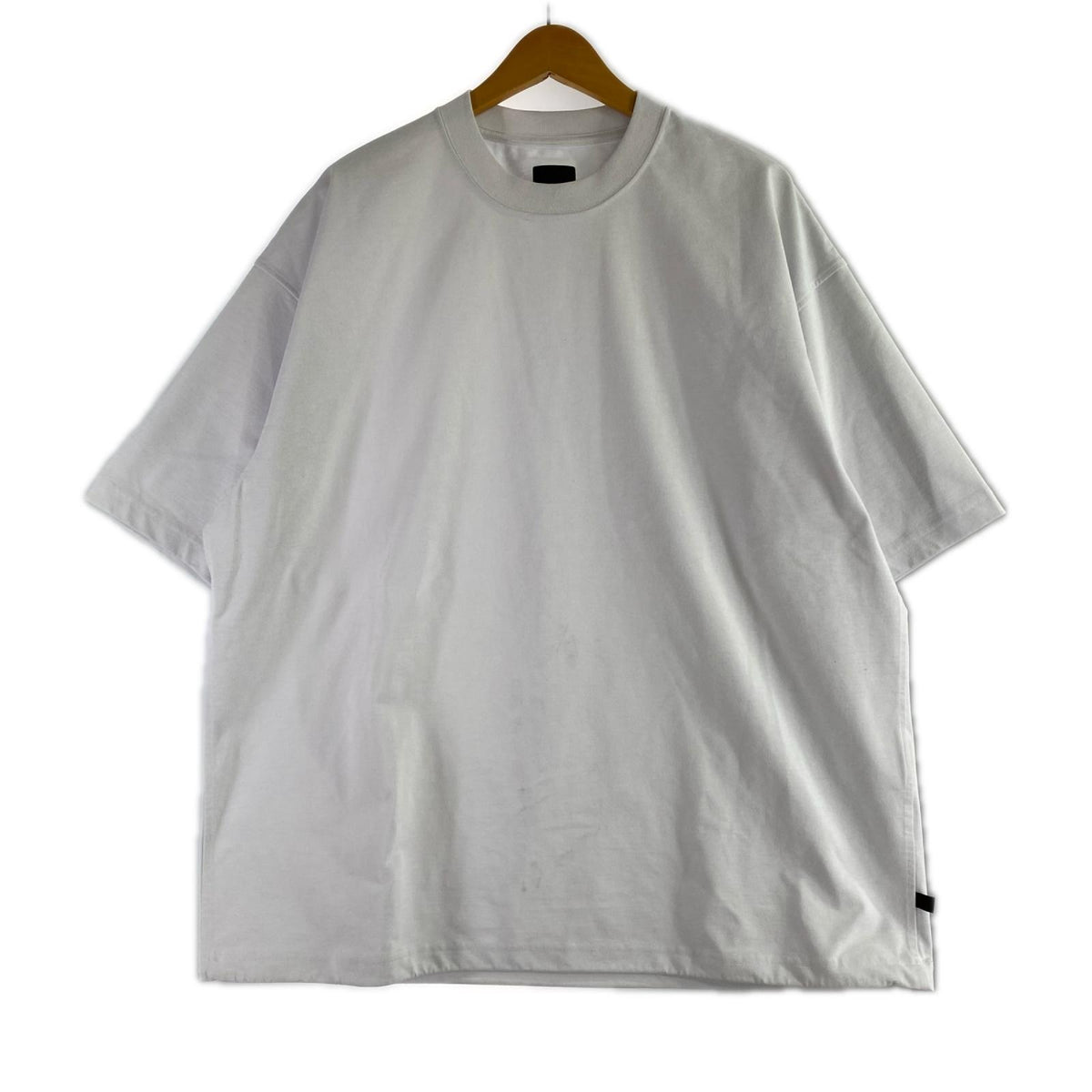 半袖Tシャツ TECH DRAWSTRING S/S TEE 白 L ホワイト