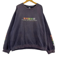 スウェット STUSSY 90s 紺タグ 裏起毛スウェット 紺 (XL) ネイビー