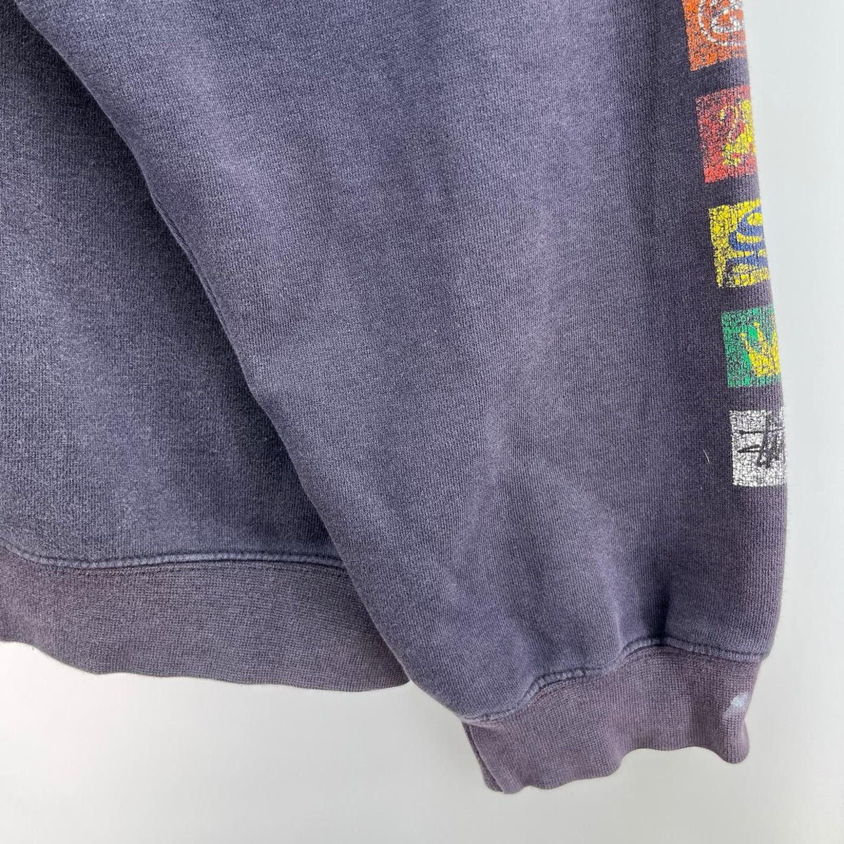 スウェット STUSSY 90s 紺タグ 裏起毛スウェット 紺 (XL) ネイビー