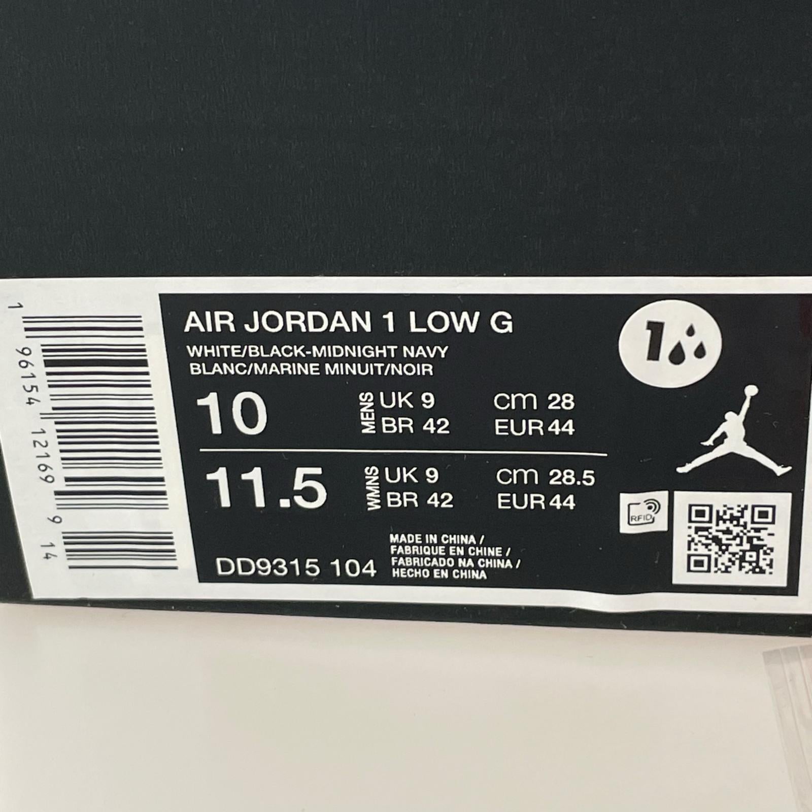 スニーカー NIKE Air Jordan 1 Low Golf DD9315-104 (28) 28cm (US10 UK9 1/2 EU46)