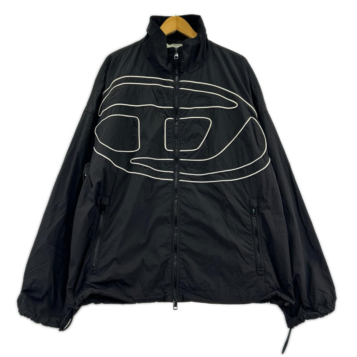ジャケット 24ss J-VATEL ハイネックナイロンジャケット 黒 48 48 ブラック