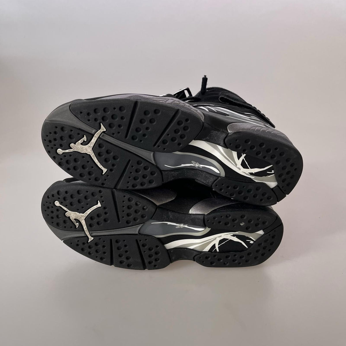 スニーカー AIR JORDAN 8 RETRO CHROME 黒 (27㎝) 27cm (US9 UK8 1/2 EU44) ブラック