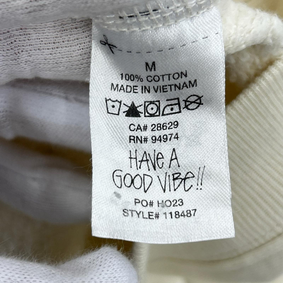 スウェット RELAXED OVERSIZED CREW WHT M M ホワイト