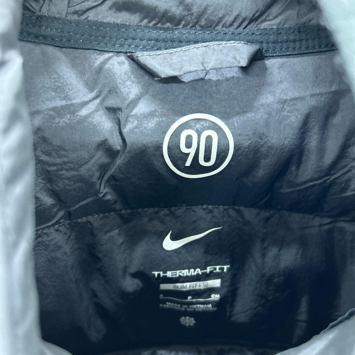 ダウンジャケット total90 Therma-FIT S ブラック