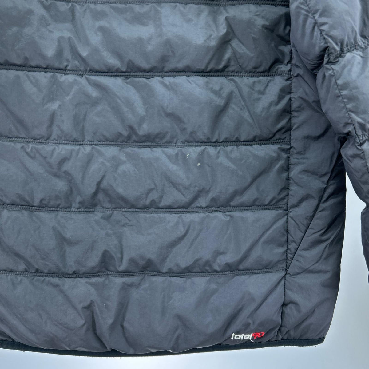ダウンジャケット total90 Therma-FIT S ブラック