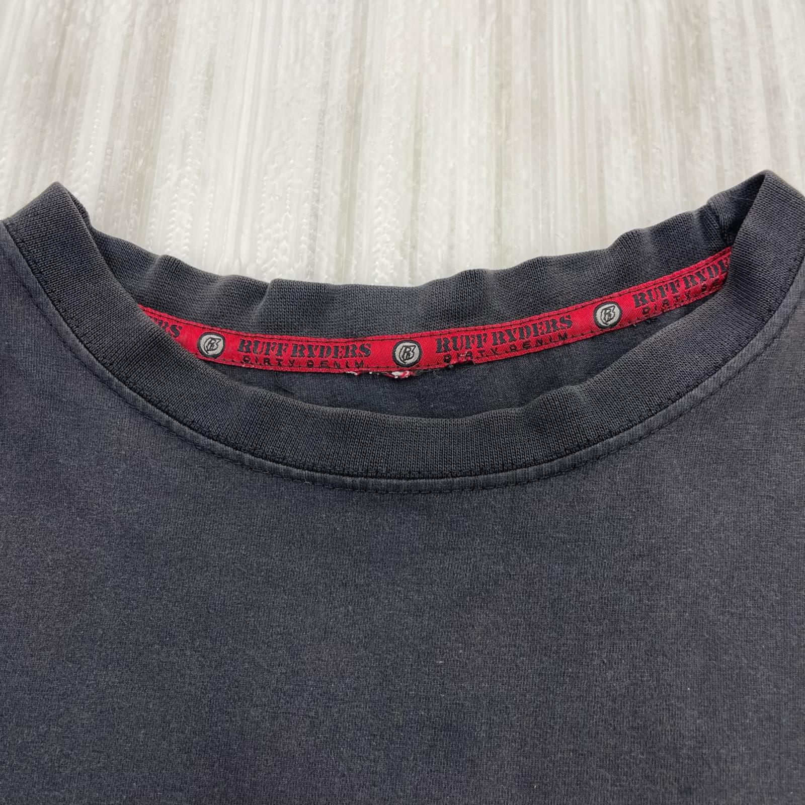 半袖Tシャツ RUFF RYDERS HIP HOP Tee 黒 (ー) ブラック