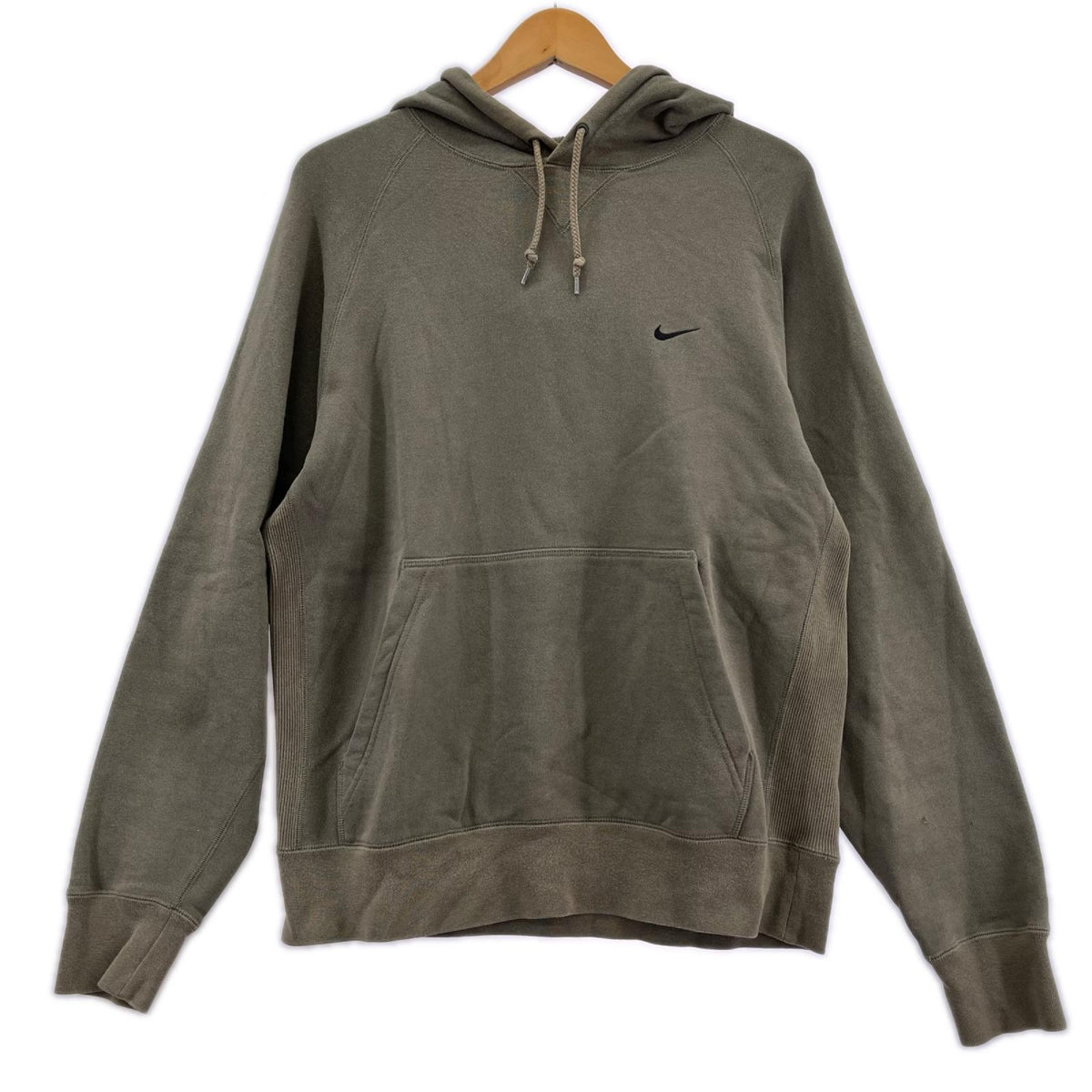 パーカー NIKE 銀タグ 90S パーカー カーキ (M) M カーキ
