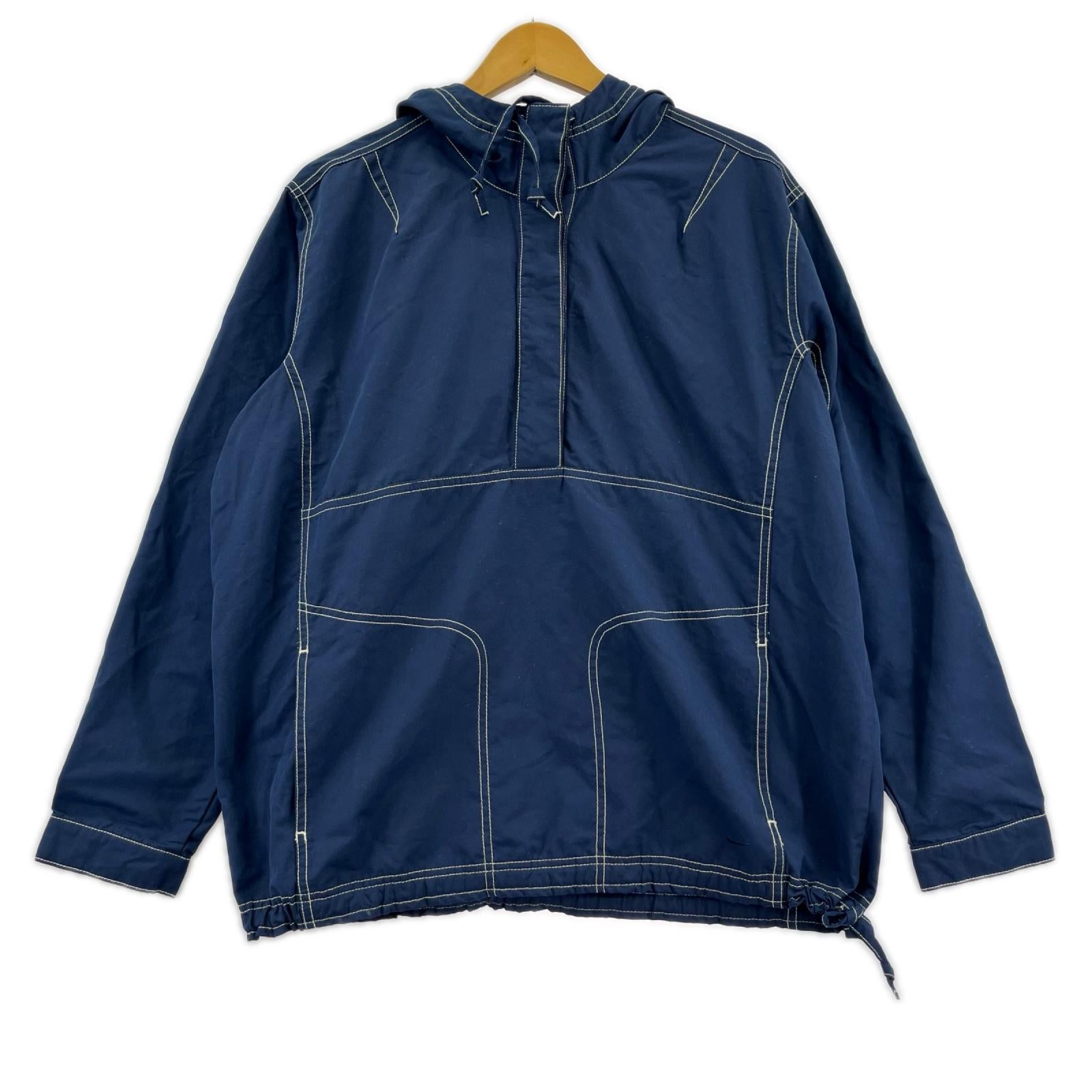 パーカー NIKE アノラックパーカー 紺 (M) M ネイビー