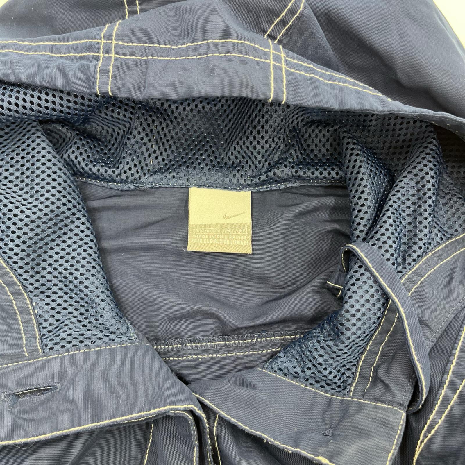 パーカー NIKE アノラックパーカー 紺 (M) M ネイビー