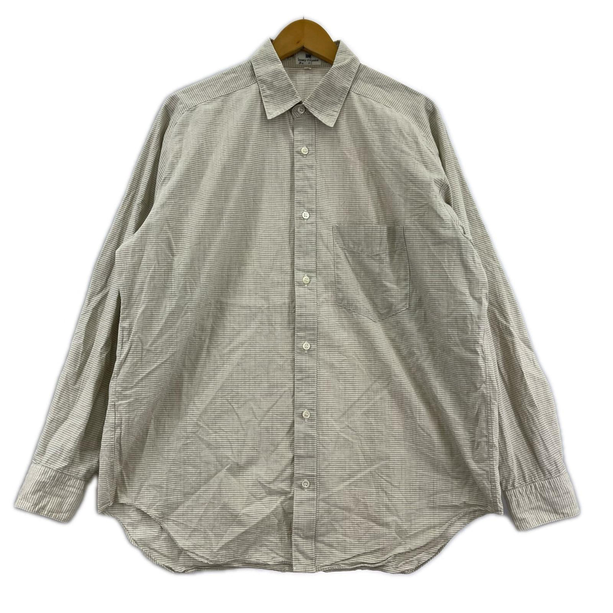 長袖シャツ ISSEY MIYAKE 80~90s I`M ISSEY MIYAKE L/Sチェックシャツ (M) M