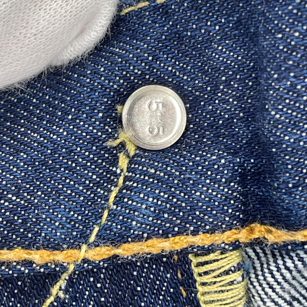 デニムパンツ 505 USA製 LEVIS PREMIUM (W28 L34) 28 ネイビー