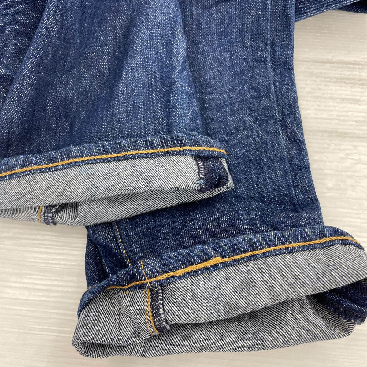 デニムパンツ 505 USA製 LEVIS PREMIUM (W28 L34) 28 ネイビー