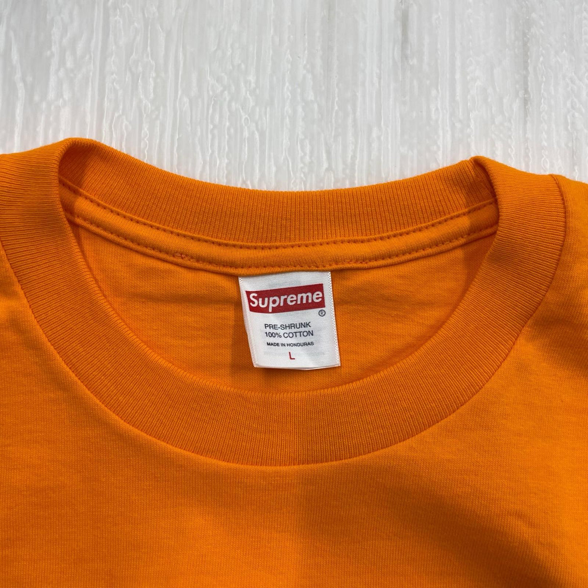 半袖Tシャツ 26FW Prayer Card Box Logo Tee Orenge L オレンジ