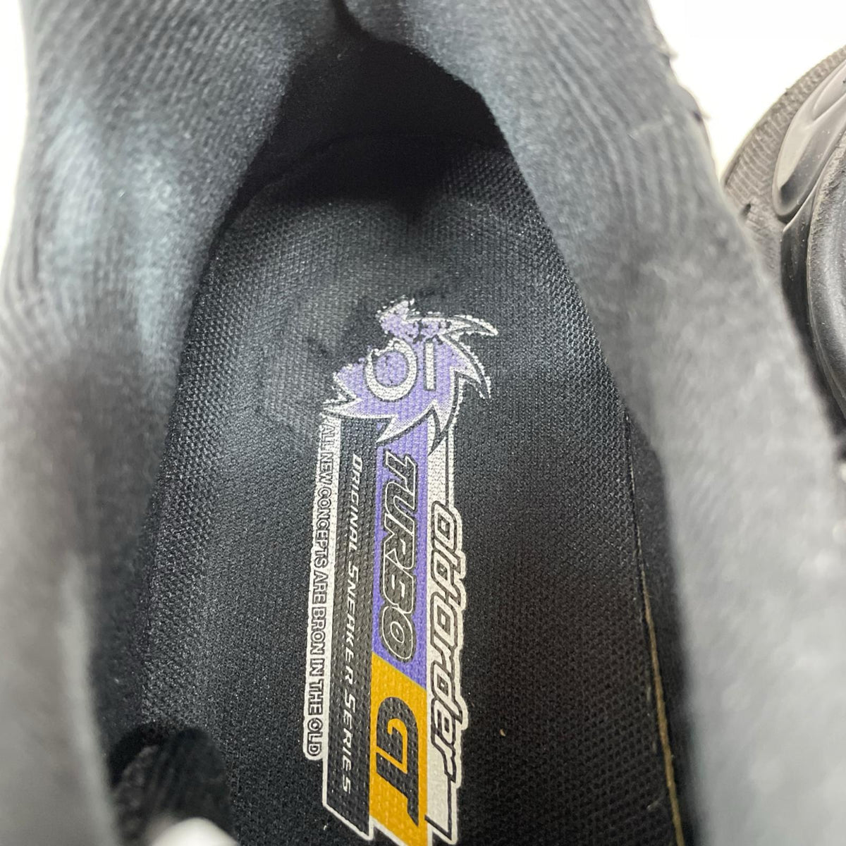 スニーカー OLD ORDER Turbo GT BLK 45 28cm (US10 UK9 1/2 EU46) ブラック