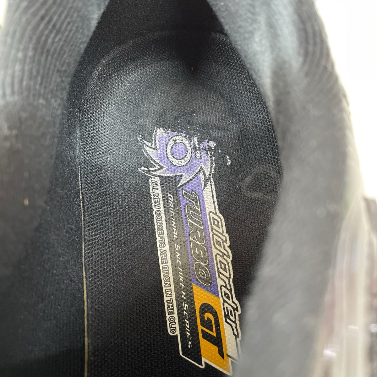 スニーカー OLD ORDER Turbo GT BLK 45 28cm (US10 UK9 1/2 EU46) ブラック