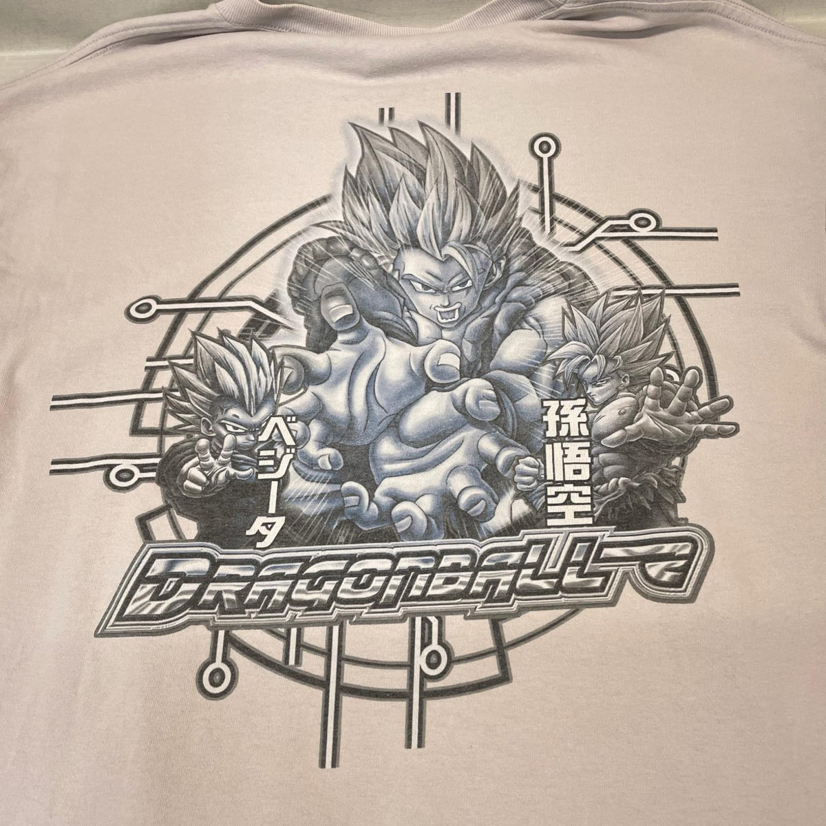 半袖Tシャツ 00s ドラゴンボールZ ゴジータ キャラクターTシャツ2001年 DORAGONBALLタグ L