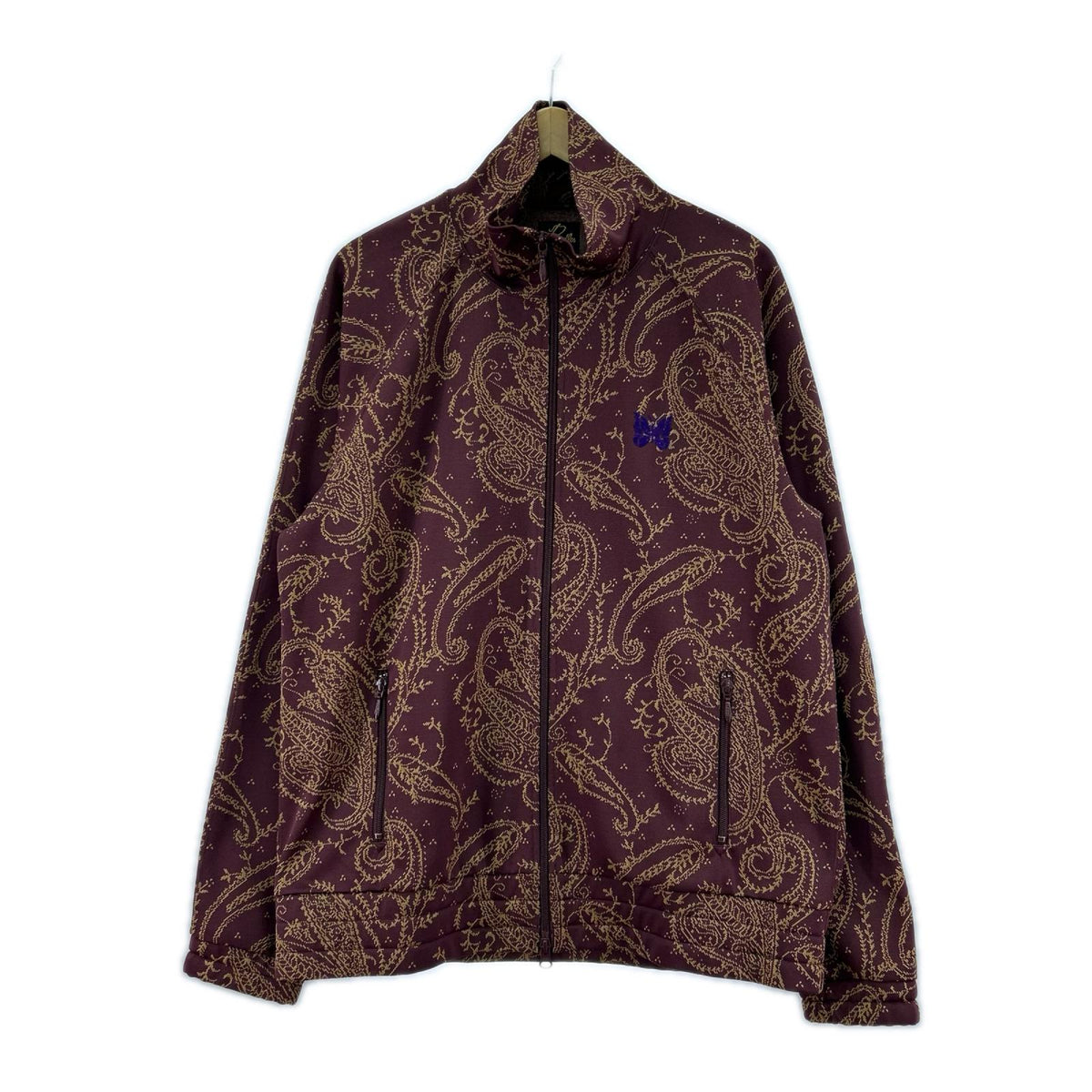 ジャケット 21AW トラックジャケット ペイズリー柄 L