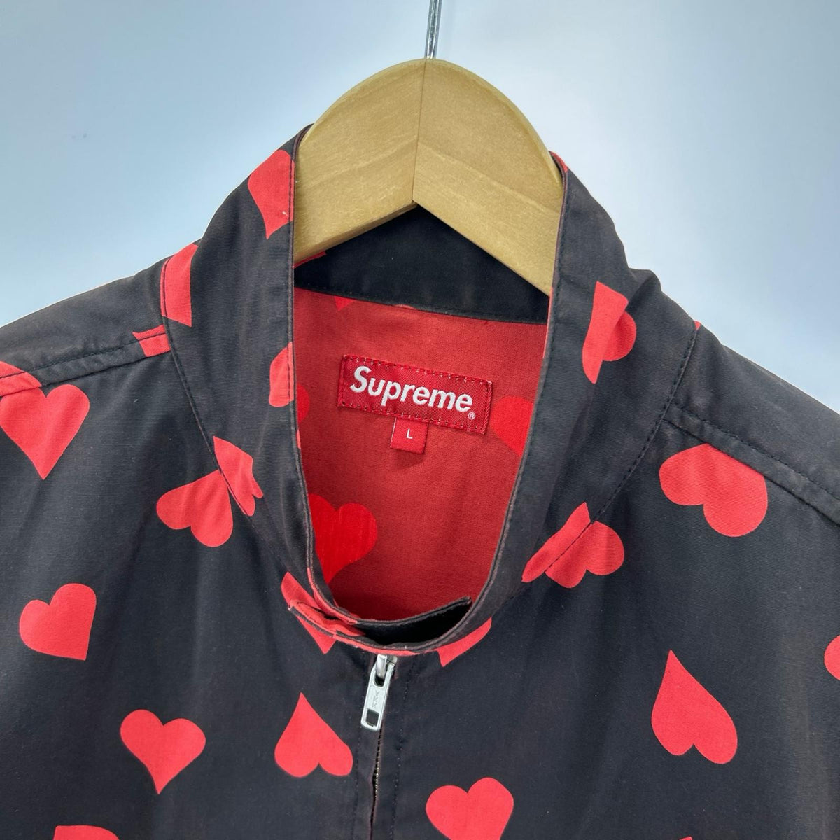 ジャケット 17SS Hearts Harrington Jacket L ブラック