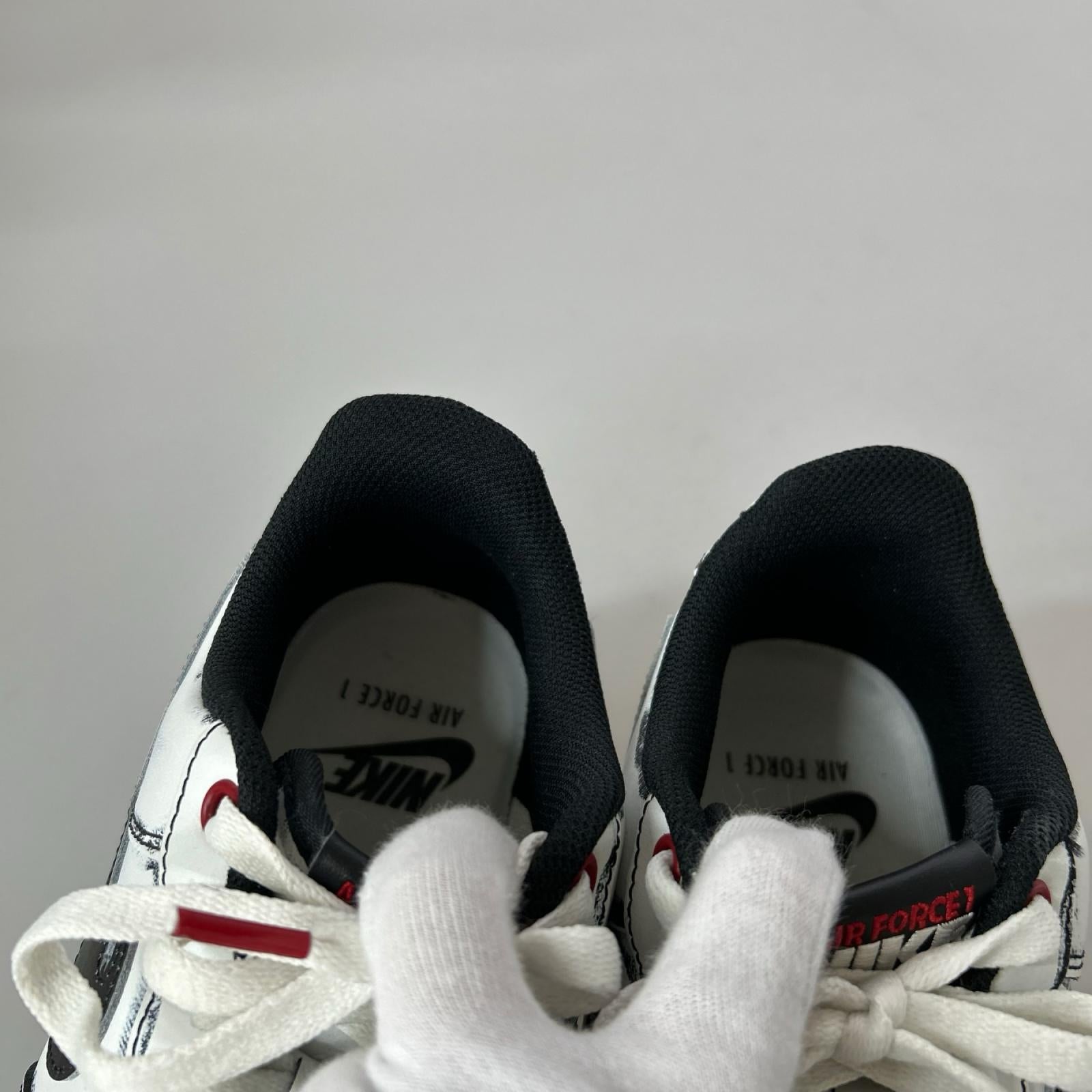 スニーカー Air Force 1 Low Ghostface 26.5cm (US8 1/2 UK8 EU43) ホワイト