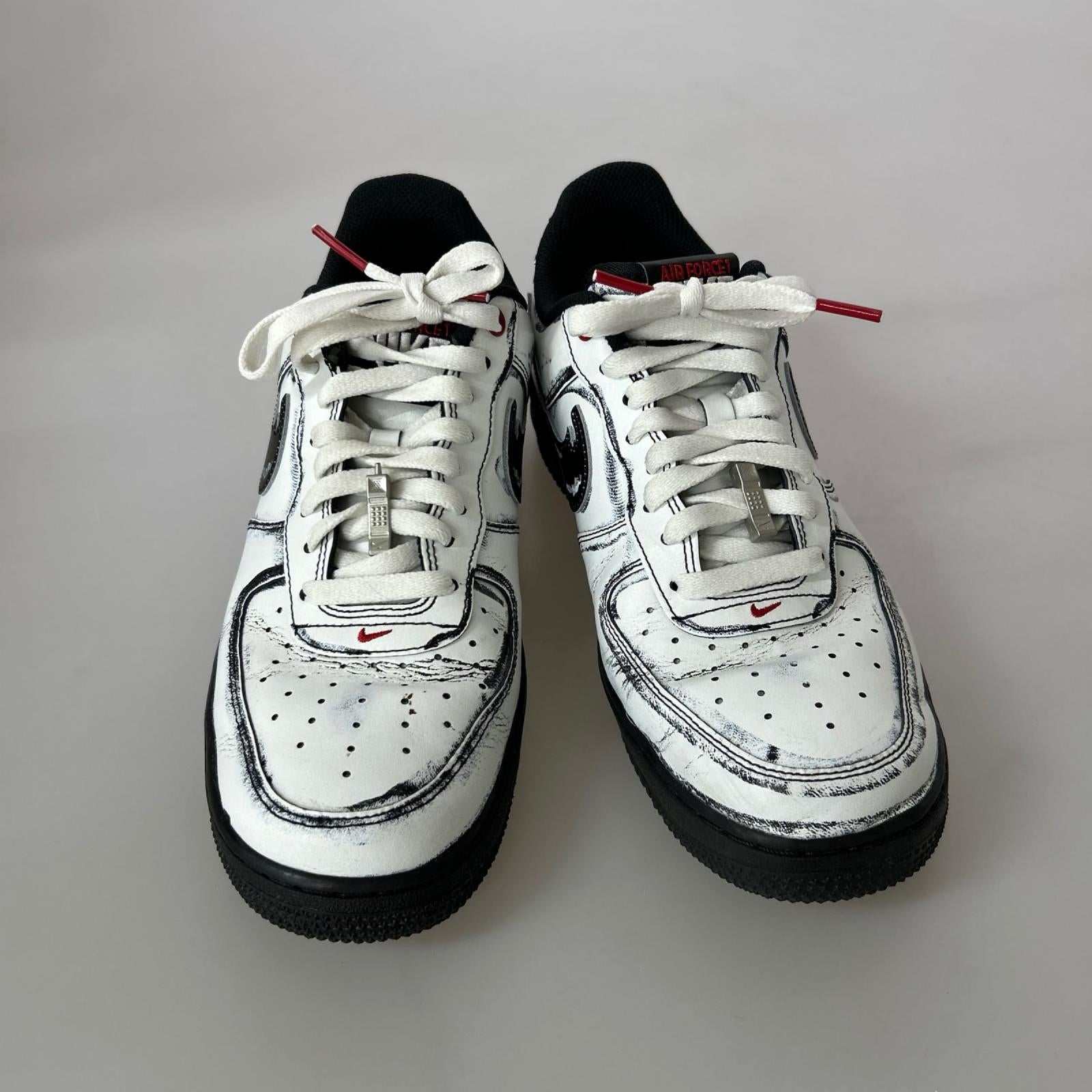スニーカー Air Force 1 Low Ghostface 26.5cm (US8 1/2 UK8 EU43) ホワイト