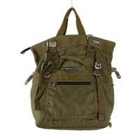 ショルダーバッグ tough jeansmith 2WAY ミリタリー カーキ