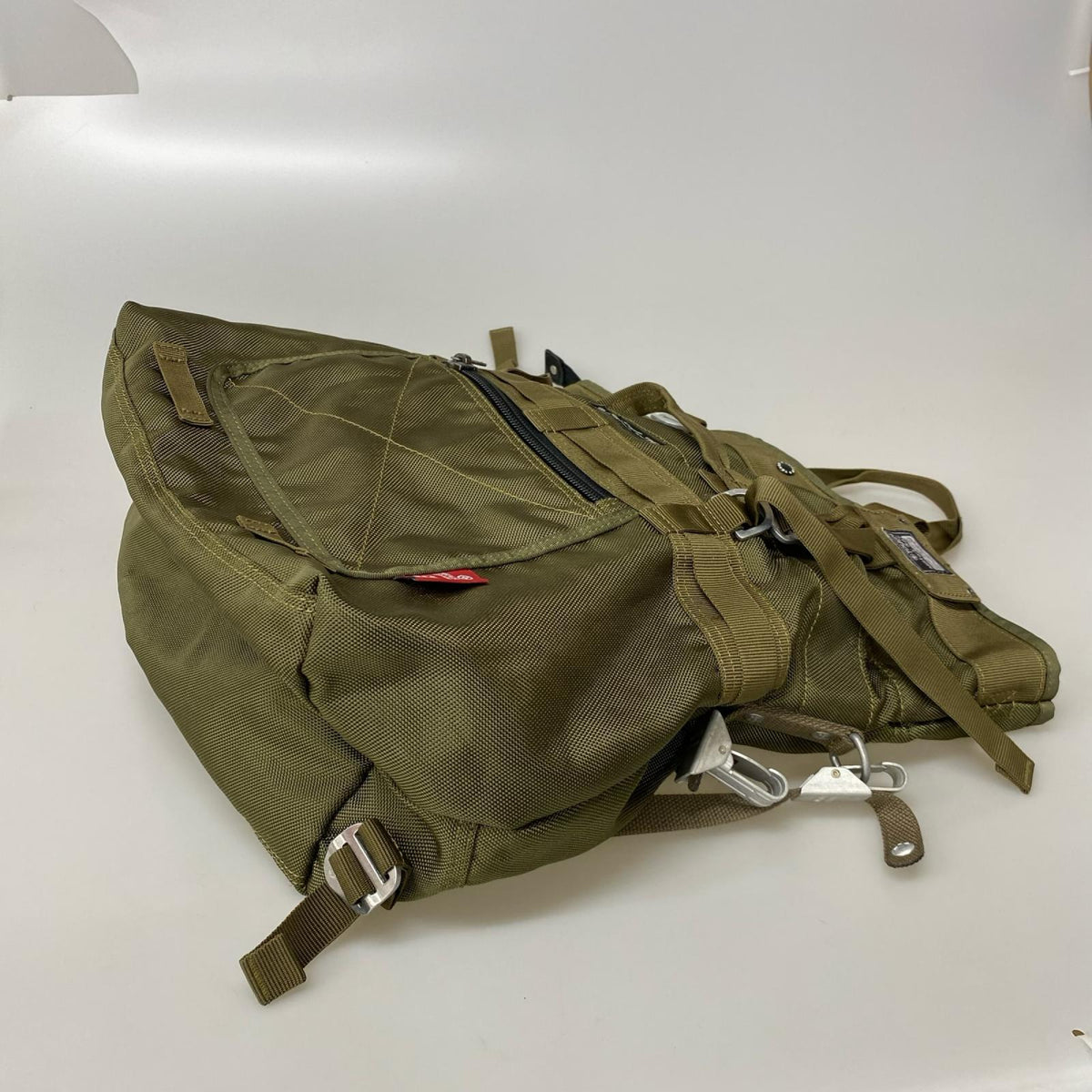 ショルダーバッグ tough jeansmith 2WAY ミリタリー カーキ
