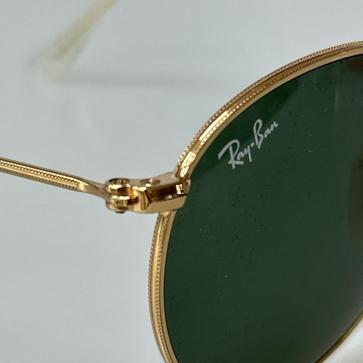 その他アクセサリー RB3447 ROUND METAL GOLD サングラス ゴールド
