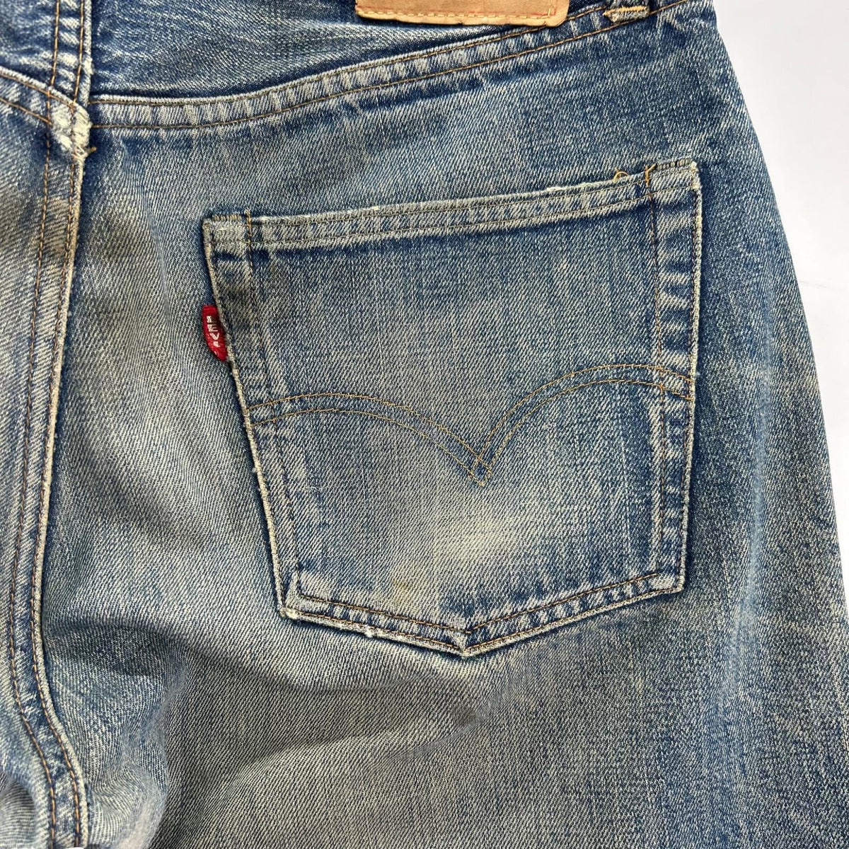 デニムパンツ 60s~70s BIGE 後期 501 W33 ブルー