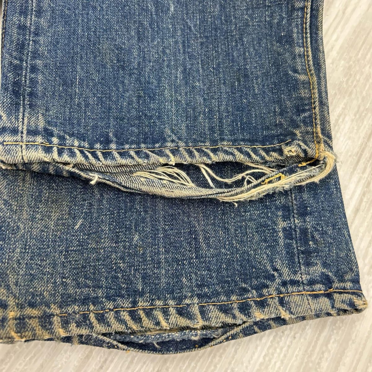 デニムパンツ 60s~70s BIGE 後期 501 W33 ブルー
