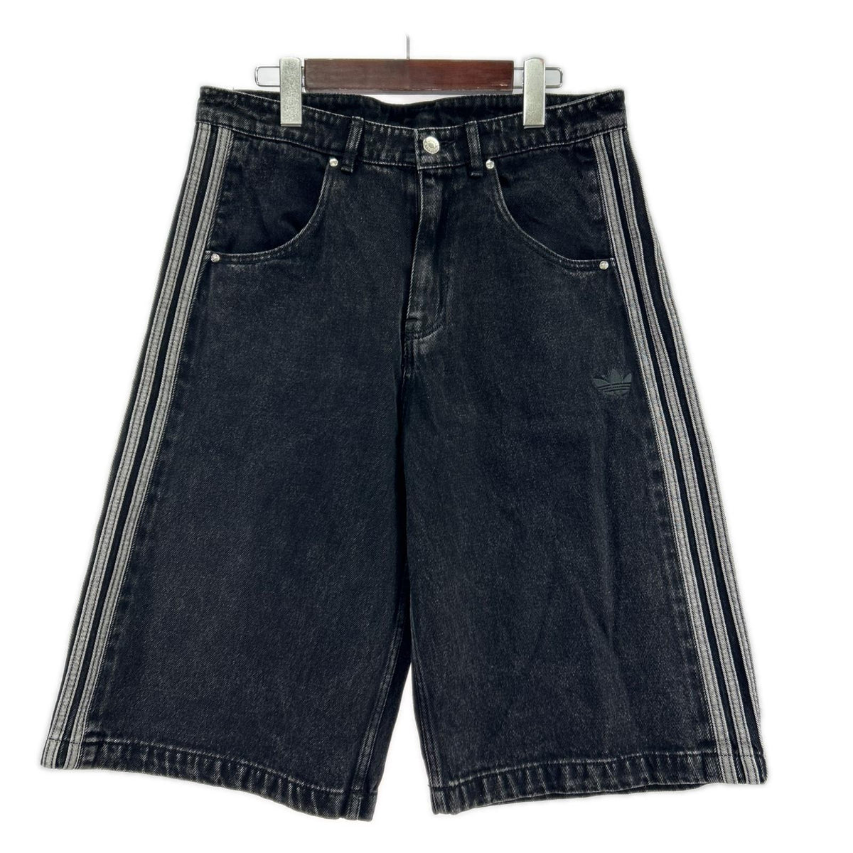 ショートパンツ ブラックデニムショーツ W33 33 ブラック