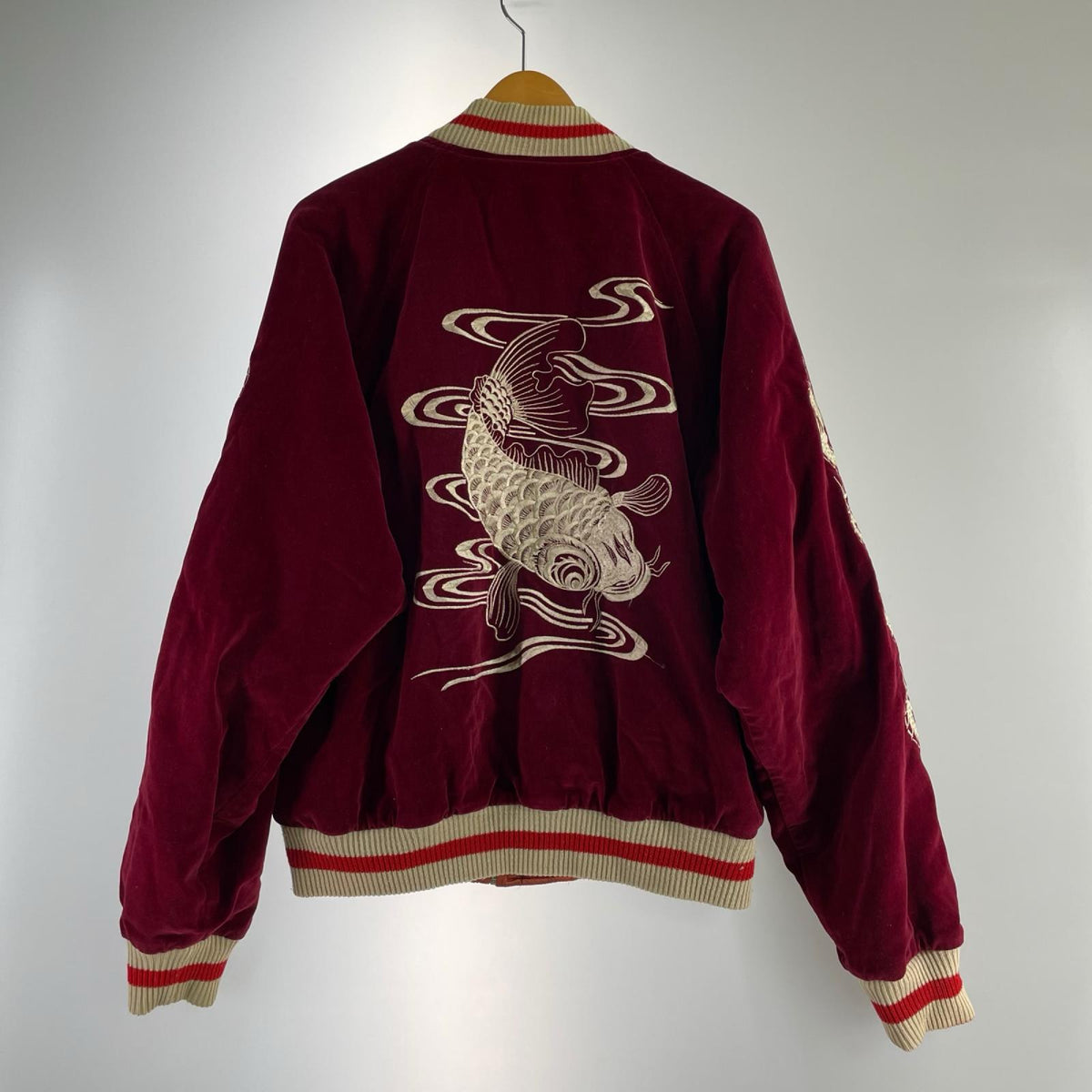 ジャケット Back Street Crawler リバーシブルスカジャン L