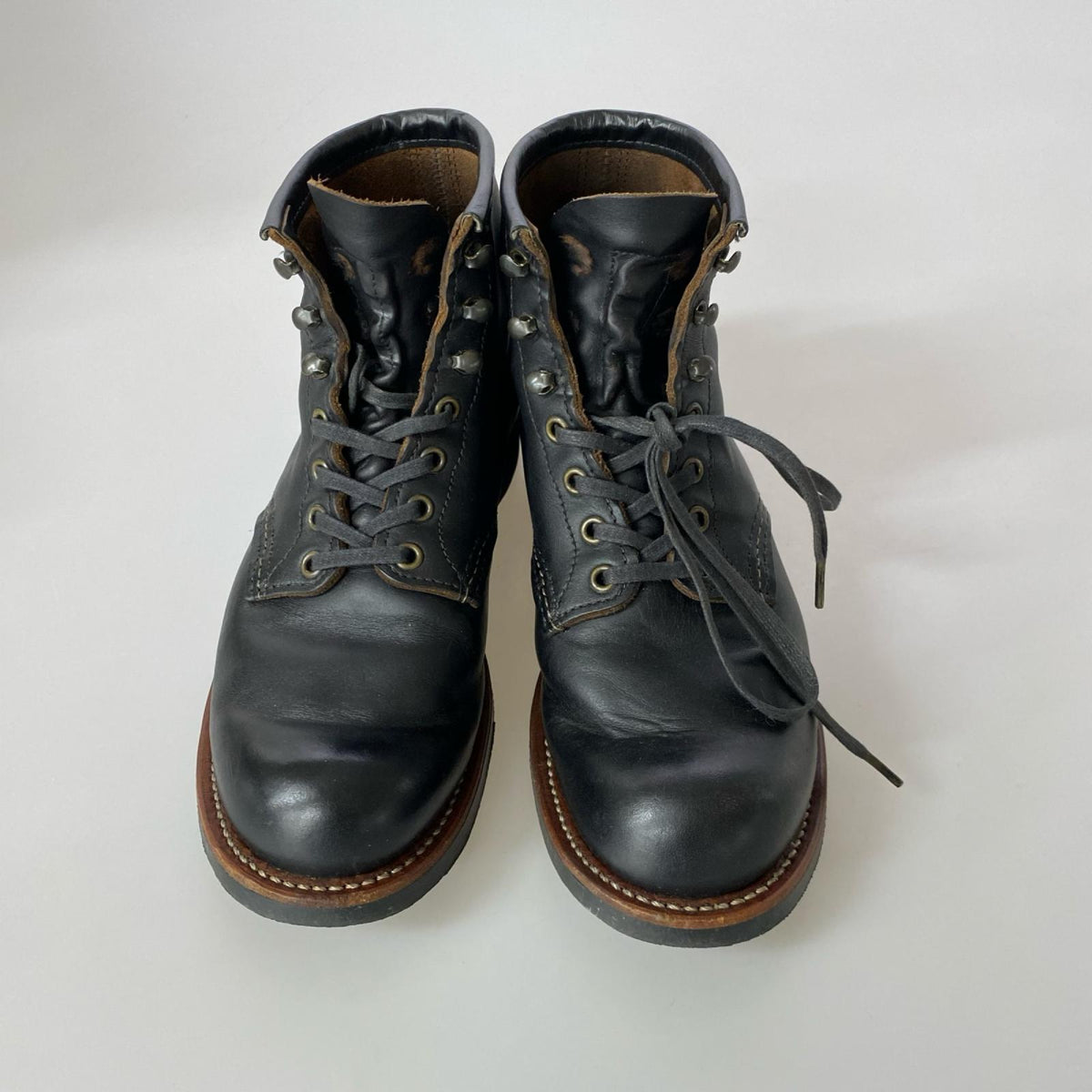 シューズ 3345 BLACK SMITH 26.0cm 26cm (US8 UK7 1/2 EU42) ブラック