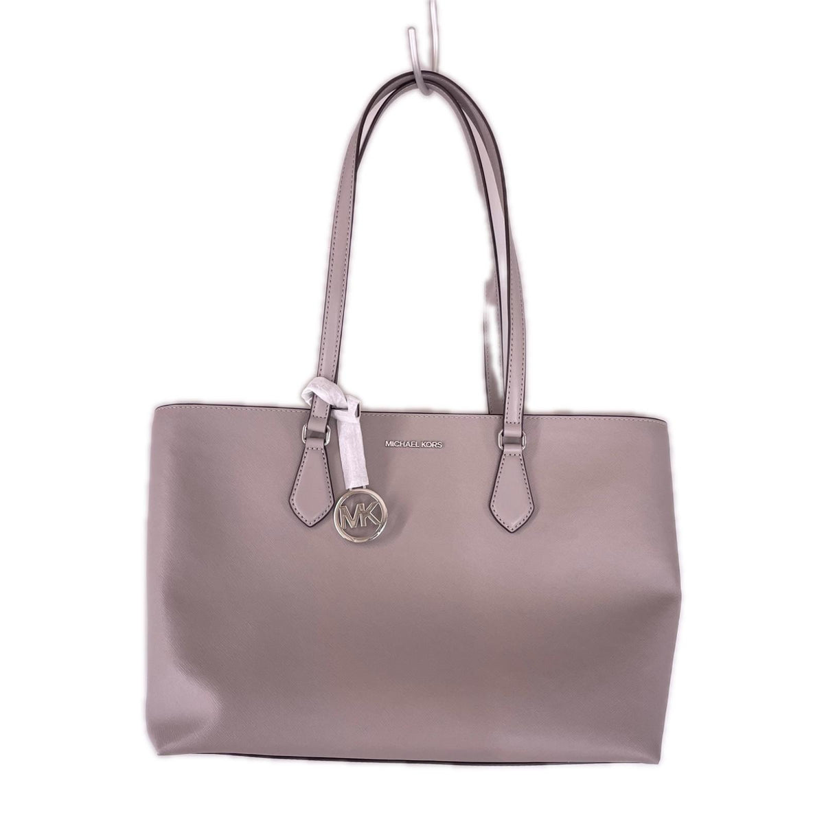 トートバッグ SHEILA レザートートバッグ グレー