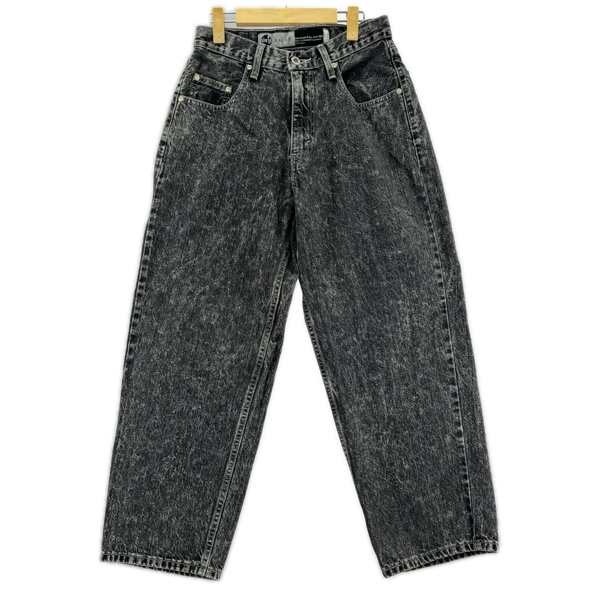 デニムパンツ SILVER TAB ブラックデニム BAGGY W27 27 ブラック