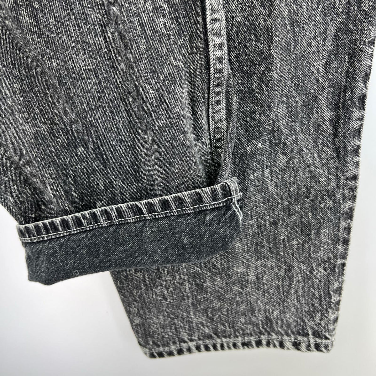 デニムパンツ SILVER TAB ブラックデニム BAGGY W27 27 ブラック