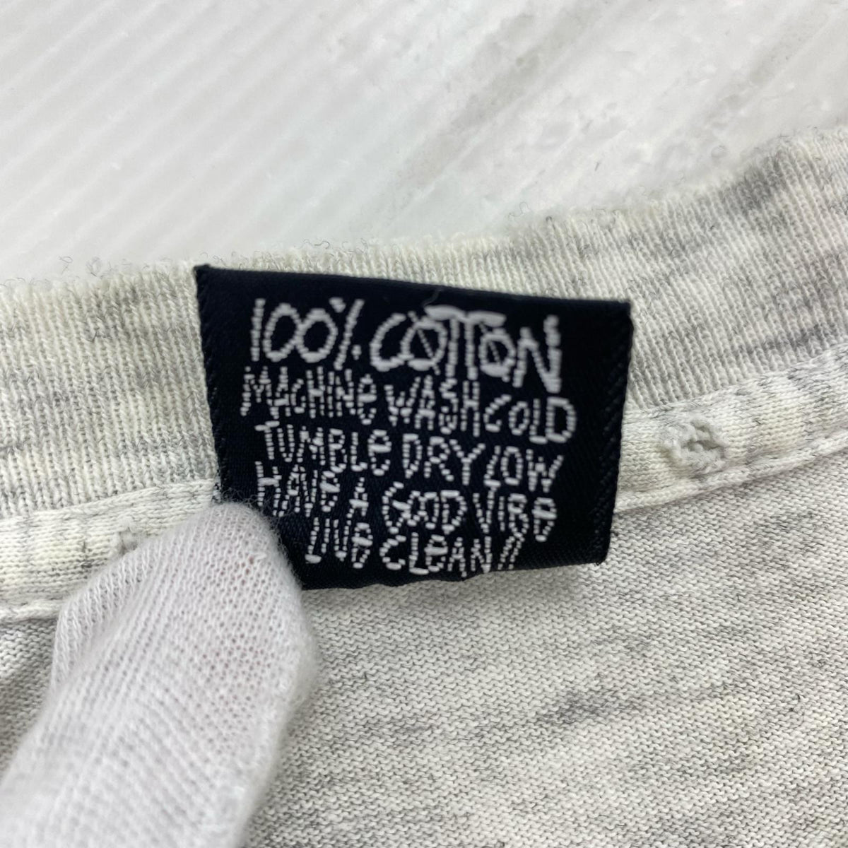半袖Tシャツ オールドSTUSSY Sロゴプリント S グレー