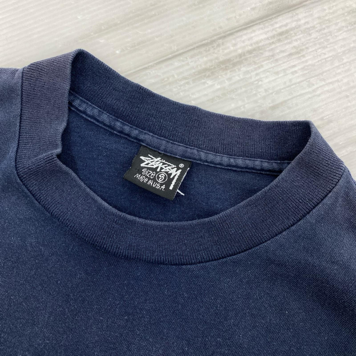 半袖Tシャツ オールドSTUSSY ALLSTAR 紺 S ネイビー