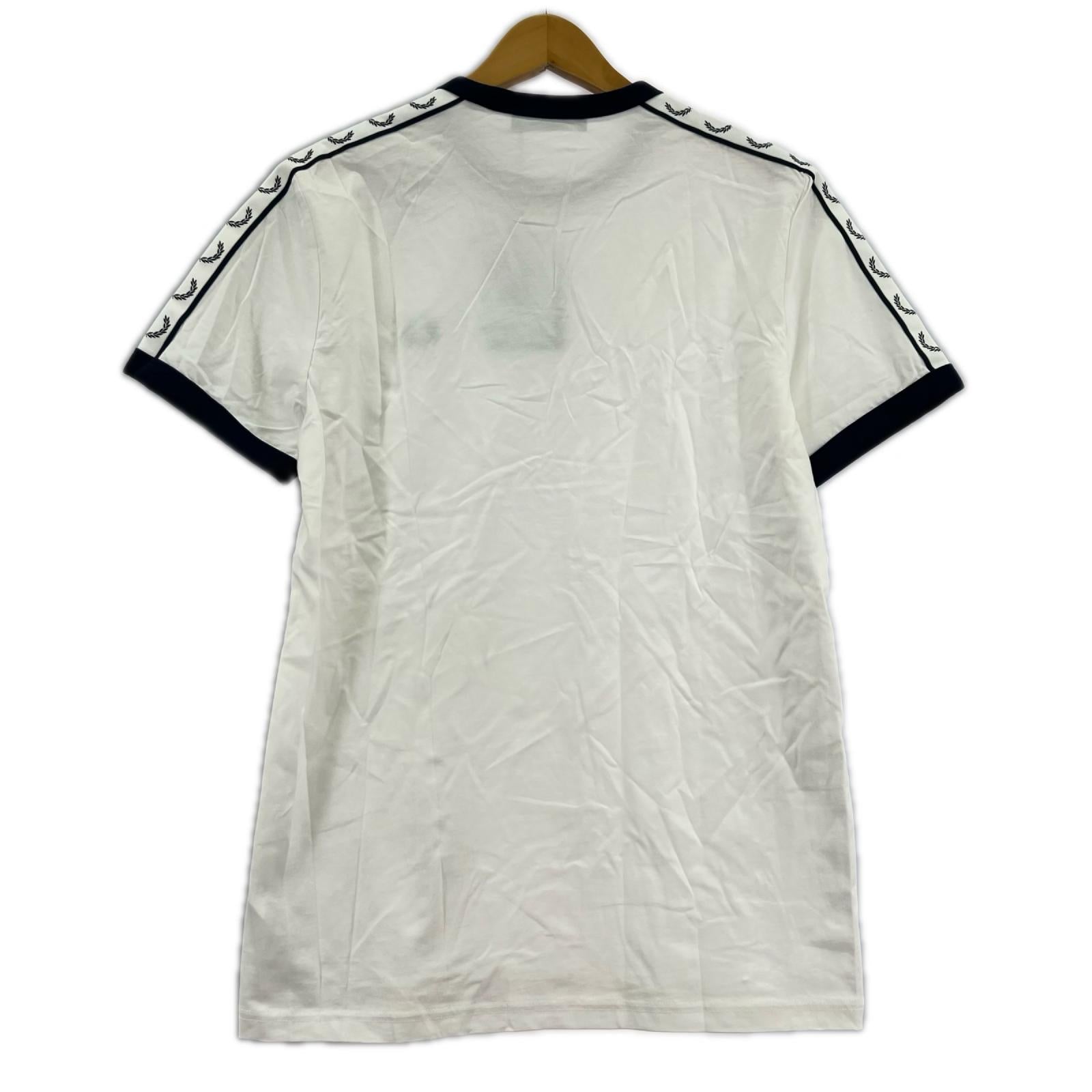 半袖Tシャツ リンガーTee/白 S ホワイト