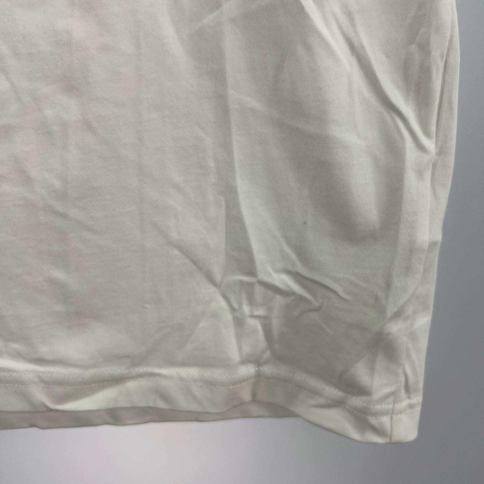 半袖Tシャツ リンガーTee/白 S ホワイト