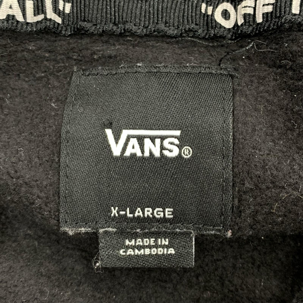 パーカー VANS 2022"Forage for Happiness"Hoodie XL BLK ブラック