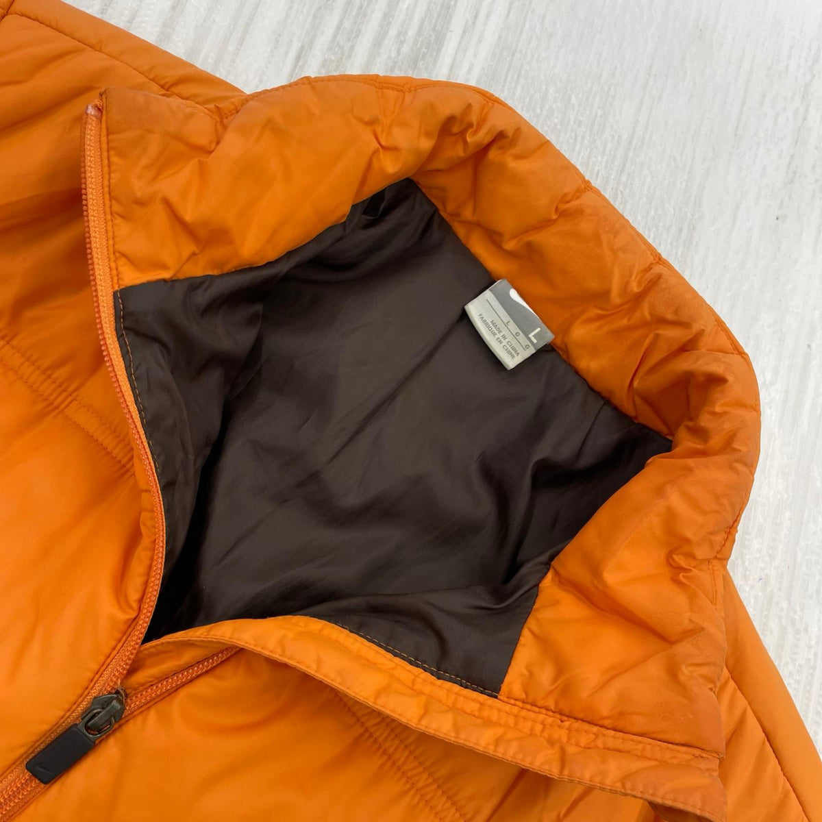 ダウンジャケット 253031 L オレンジ